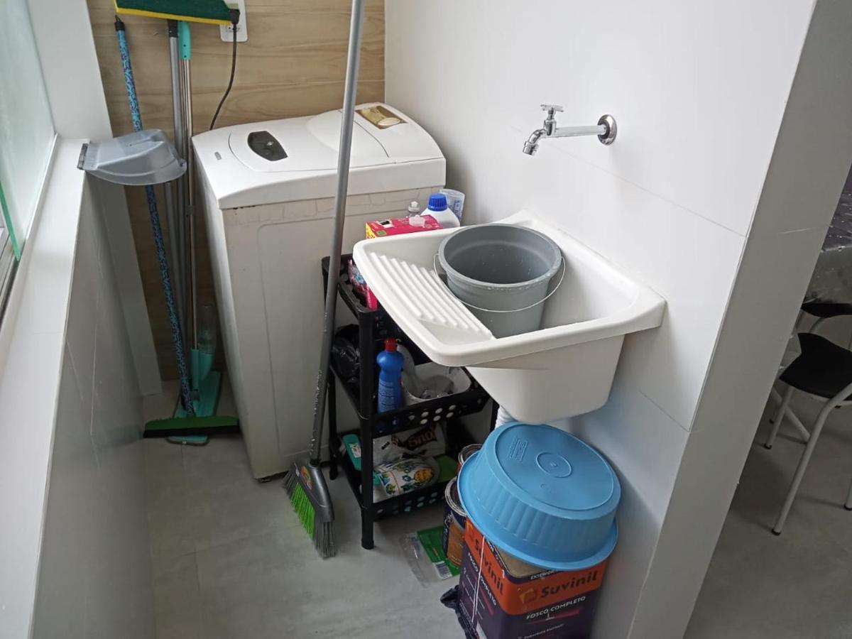 Апартаменты Apartamento Belezura No Embare Сантос Экстерьер фото